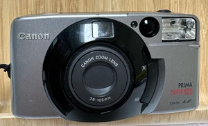 Canon Prima Super 105 analoge Kompaktkamera 35 mm AIAF 38-105 mm ungetestet! - Bild 1 von 16