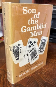 Son of a Gamblin' Man Mari Sandoz HBDJ 1960 First Edition/Printing - Picture 1 of 7