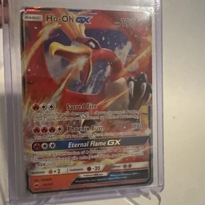 Ho-Oh GX 21/147 Sm-Burning Shadows Holo - Image 1 of 4