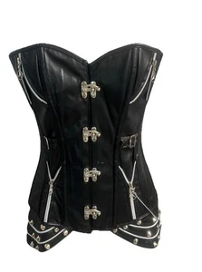 Sexy Corsé de Hueso de Acero Prendas Exteriores Corsé Bustier M - Imagen 1 de 7