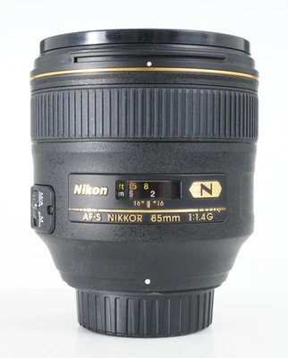-[EX+++] NIKON AF-S NIKKOR 85mm F/1.4 G N LENS FOR NIKON F MOUNT(4923) - Image 1 of 4