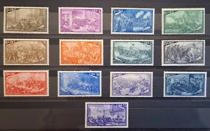 Risorgimento 1948 Serie Completa 13 Valori Con Espresso **/* - Foto 1 di 4