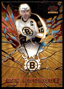 1997-98 Pacific Invincible Feature Performers Ray Bourque #3