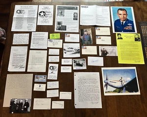 Military/War Hero-Huge Lot of 70+-Signed-Books/Photo/Cuts etc.-MOH/Tuskgee+++ - Picture 1 of 24