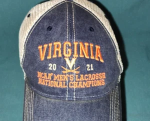 Legacy Virginia Cavaliers 2021 NCAA Lacrosse National Champions Snapback Hat Cap - Picture 1 of 6