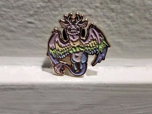 Whatever Company Naomi Lord Art Pastel Rainbow Dragon Mystery Enamel Pin - Picture 1 of 2