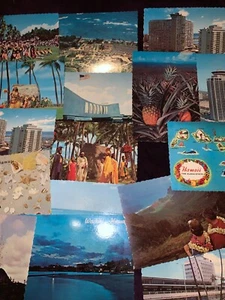 Postkarten Lot, PONOI CRAFT Vintage HAWAII 60er Jahre Foto 16 Postkarten - Bild 1 von 6