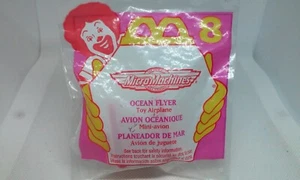 McDonalds Happy Meal Micro Machines OCEAN FLYER #8 2" Airplane Galoob 1996 NOS - Picture 1 of 6