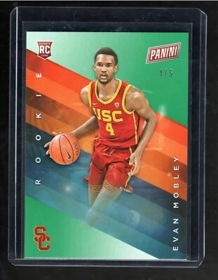 2022 Panini Father's Day Rookies Green #RC11 Evan Mobley Very LOW # 4/5 , RC ! - Image 1 of 2