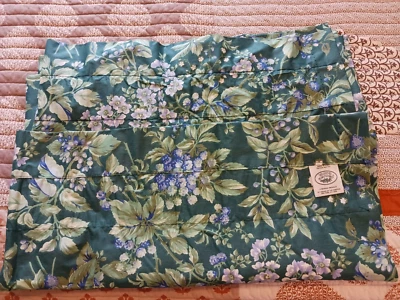 复古 Laura Ashley "Breakfast Bramble" 一对阀门和靠垫套 — 第 1/3 张图片