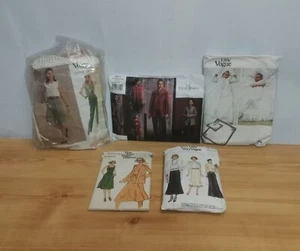 Paquete de patrones de costura de vestido vintage de moda x5 - sin marcar - hallazgo de claridad - Imagen 1 de 10