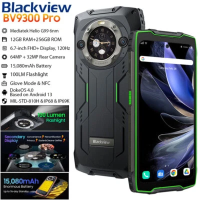 Blackview BV9300 PRO 4G LTE Rugged Phone Android 13 Waterproof Global Dual SIM - Image 1 of 4