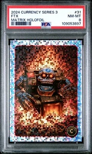 2024 Cardsmiths Currency Series 3 FTX Matrix Holofoil PSA 8 NM-MT #31 - Bild 1 von 2