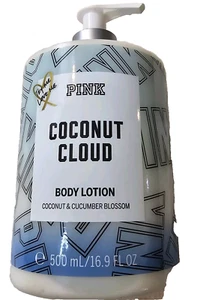 VICTORIA'S SECRET Pink COCONUT Cloud FRAGRANCE BODY LOTION CREAM 16.9 oz NEW - Picture 1 of 7