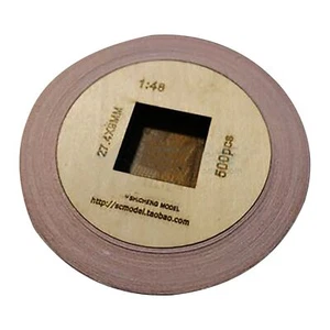 500pcs Copper Sheathing 48/75/96 Hull plate pre-glued tap Wooden Ship Model aa - Picture 1 of 6