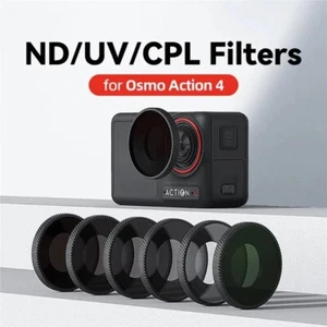 Filterkamera Objektiv schützt HD Sportkamera Zubehör für DJI Osmo Action 4 - Bild 1 von 16