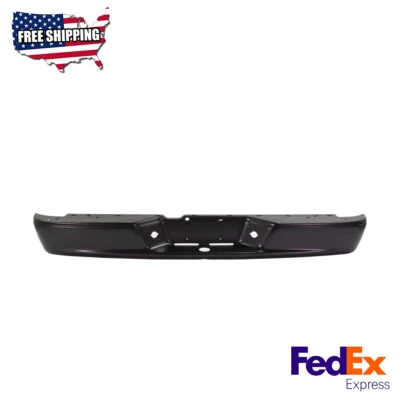 Parachoques escalonado con recubrimiento en polvo de acero negro para Dodge Dakota Mitsubishi Raider 05-11 Foto 1 de 4