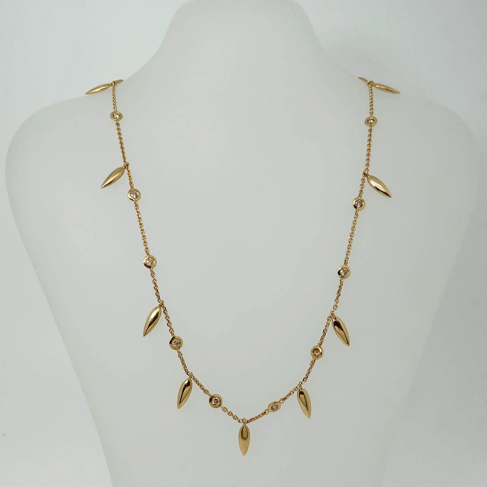 Wempe by Kim Puntino 20 Candels Collier mit 0,50ct Brillant in 750/18K Rosegold - Bild 1 von 4