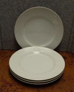 4 Mikasa Classic Flair Dinner Plates 10 3/4" White Calla Lily K1991 AB - Picture 1 of 5