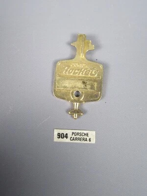 B173 Vintage 1969 Corgi Rockets 904 UK Porsche Carrera 6 Chiave Dorata Metallo - Immagine 1 di 2