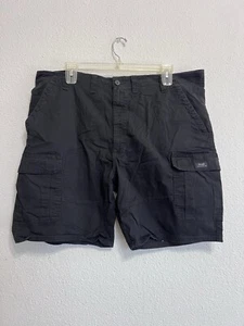 Wrangler Cargo Shorts Mens Size 44 Black - Picture 1 of 5