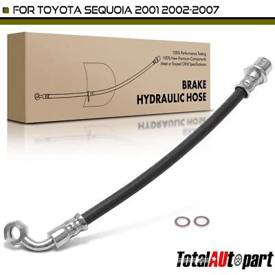 Новый тормозной гидравлический шланг для Toyota Sequoia 2001-2007 задний правый пассажирский внешний - Изображение 1 из 4