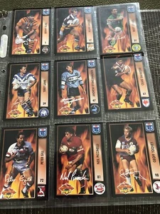NSW RL Dynamic 1994 Trading Cards Series 1 - (15) Cds 5/17/31/39/47/61/72/81/98 - Picture 1 of 10