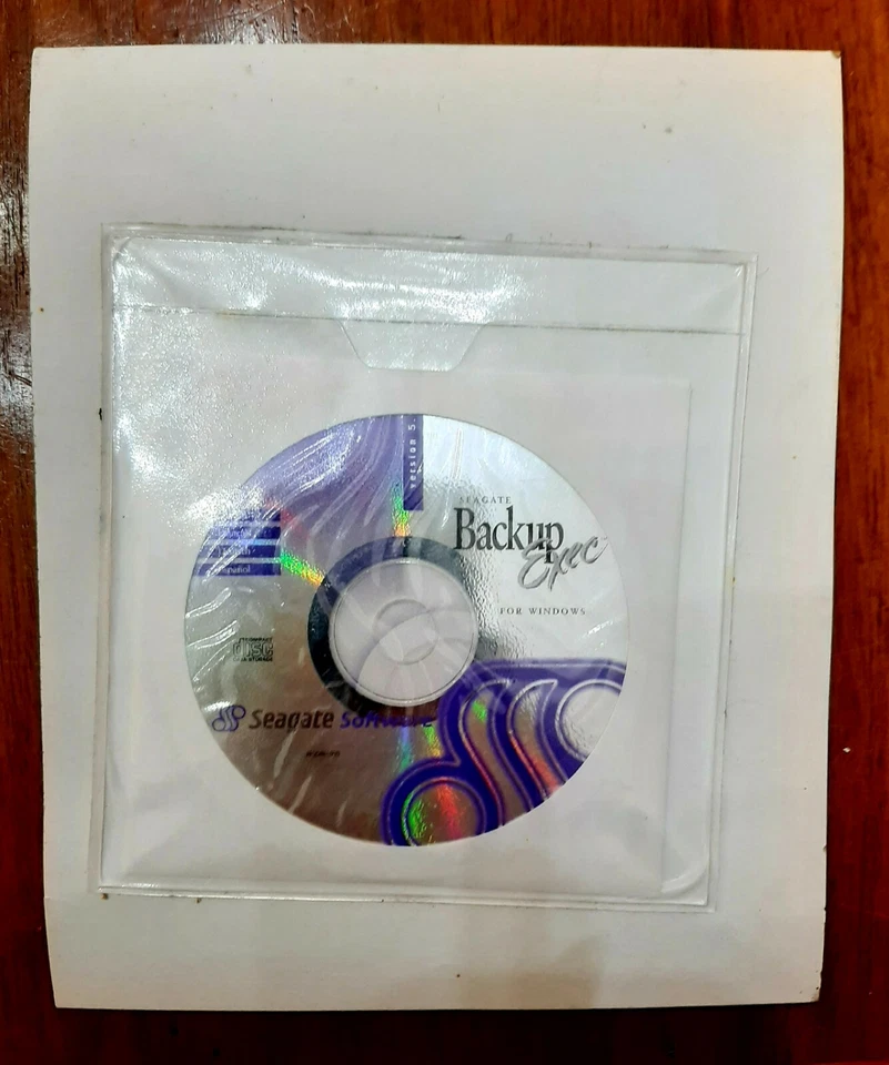 SOFTWARE SEGATE BACKUP FOR WINDOW,  DISC. - Bild 1 von 1