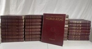 1952 Encyclopedia Britannica Complete Full Set 24 Vol+7 Yearbooks+ Atlas - Picture 1 of 24