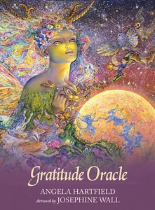 Gratitude Oracle Cards Deck Fortune Teller Tarot Gypsy Witch Pagan Salem Gift - Picture 1 of 6