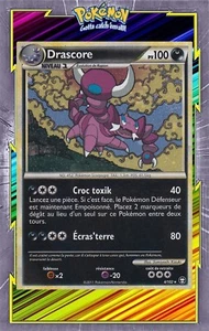 🌈Drascore Holo - HS03:Triomphe - 4/102 - Carte Pokemon Française - Picture 1 of 1