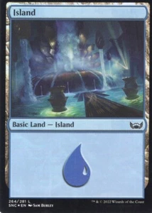 2X ISLAND 264/281 FOIL STREETS OF NEW CAPENNA MTG MAGIC NM X2 (yourdeckbuilder) - Picture 1 of 1