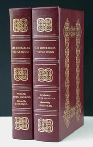 easton press Famous Ed. LES MISERABLES by Victor Hugo 2 vols illustr. Lynd Ward - Imagen 1 de 1