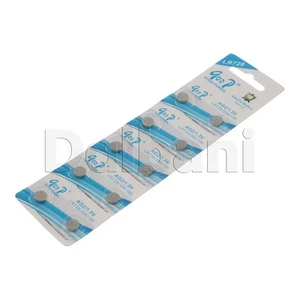 AG2 New 10 Pack Button Cell Battery Alkaline - Picture 1 of 4