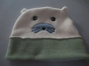 Lands End Polartek Infants/Small Toddlers Bear Hat Size S (NWOT) - Picture 1 of 2