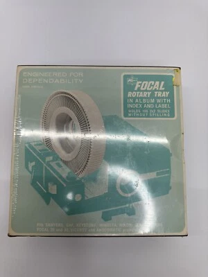 Focal Rotary Tray In Album With Index And Label Holds 100 2 X 2 Slides - Image 1 of 4