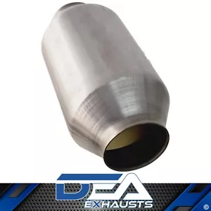 2.25 Inch Euro 6 Ceramic Core Catalytic Converter Round Universal - Picture 1 of 1