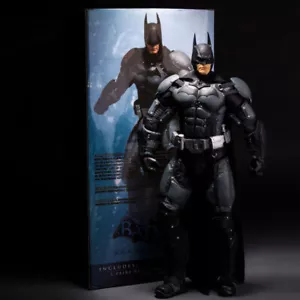 18" BATMAN ARKHAM ORIGINS deluxe figure 1/4-SCALE SERIES dark knight NECA DC NIB - Picture 1 of 9