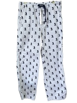 Pantalones de salón Mickey Mouse de los parques de Disney Pantalones de pijama Pantalones con cordón Talla grande Foto 1 de 4