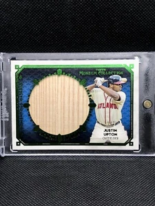 **1/1** 2014 Topps Museum JUSTIN UPTON Jumbo Lumber Relic #1/1 - ONE OF ONE!!! - Picture 1 of 4