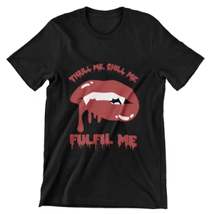 CAMISETA Thrill me Chill me Fulfil me Rocky Horror - Imagen 1 de 3