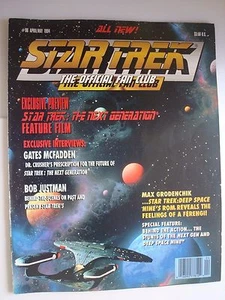 Star Trek Official Fan Club Magazine #96 1994 April/May, Gates McFadden, Justman - Picture 1 of 2