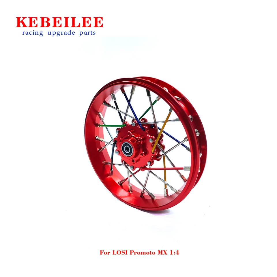 KEBEILEE CNC Aluminum Front Wheel For LOSI Promoto MX motorcycle 1:4 - Image 1 of 1
