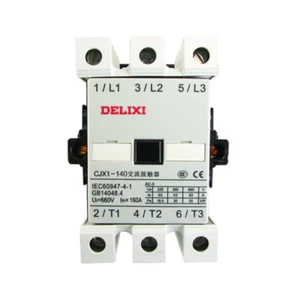 New Delixi CJX1-140 CJX1-140/22 140A AC Contactor Brand - Picture 1 of 4