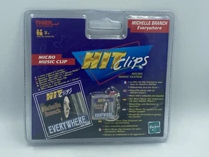 HASBRO Tiger 2002 HIT CLIPS Micro Music Clip NEUF : MICHELLE BRANCH «EVERYWHERE» - Photo 1/2