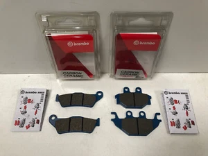 Brembo Bremsbeläge Bremsklötze Bremse vorne + hinten Yamaha YZFR 125 YZF-R - Picture 1 of 3