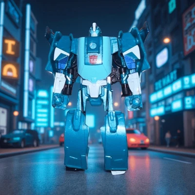 2016 Playskool Transformers Robots In Disguise One Step Changer Blurr Blue Car - Image 1 of 4