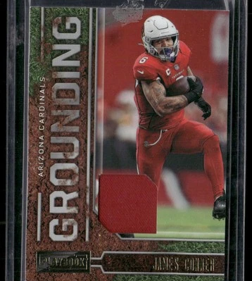 2022 Panini Playbook #G-19 James Conner Grounding Material - Image 1 of 2