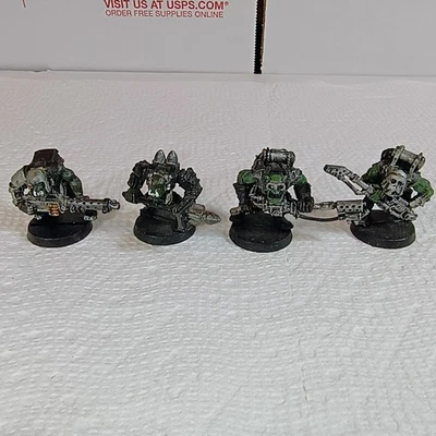 Warhammer 40k OOP Metal Orks With Burnas X2, Rokkit X1 And Big Shoota X1 (4) - Image 1 of 2