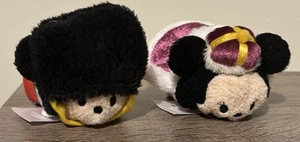 Mickey Mouse and Minnie Mouse London Disney Tsum Tsum Plush Set - Picture 1 of 6